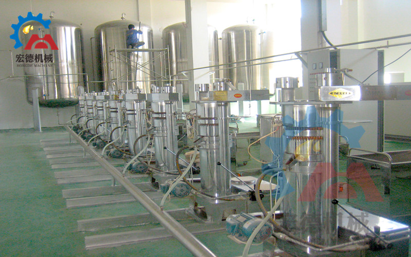 宏德液壓榨油機