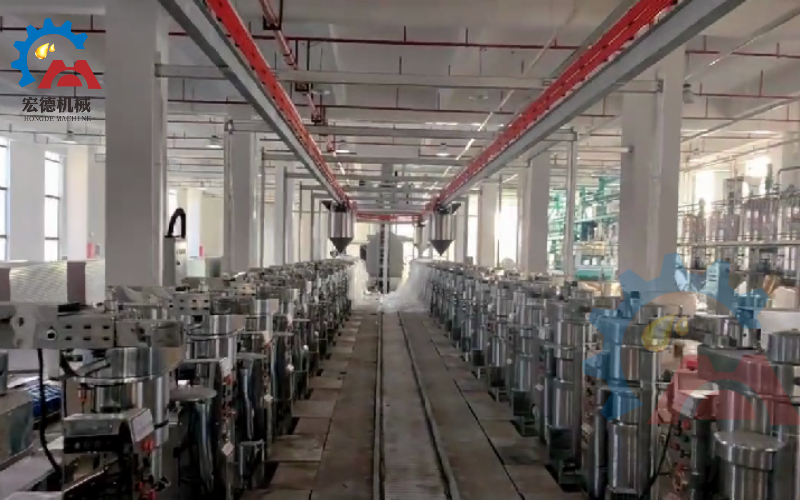 自動(dòng)液壓榨油生產(chǎn)線