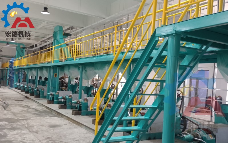 大豆榨油生產線