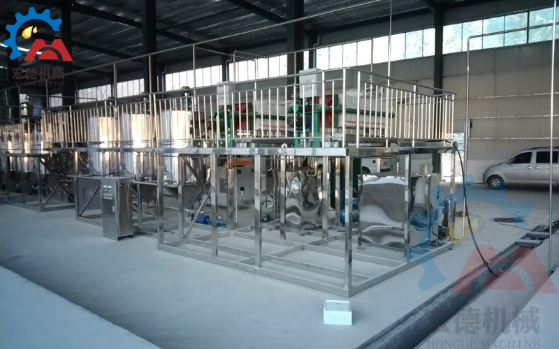 宏德精煉脫蠟生產(chǎn)線