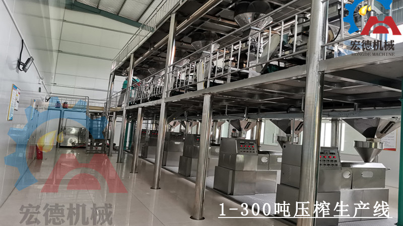 榨油生產(chǎn)線