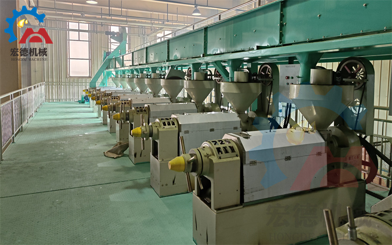 菜籽榨油生產(chǎn)線(xiàn)