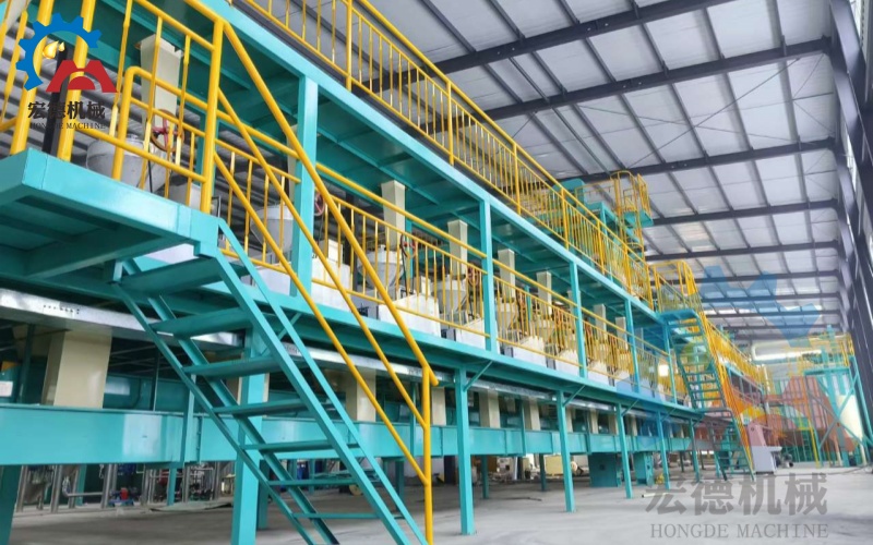 大豆油壓榨生產(chǎn)線